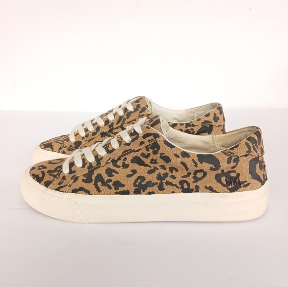 Madewell Sidewalk Sneakers Leopard Print size 6 - Picture 5 of 8